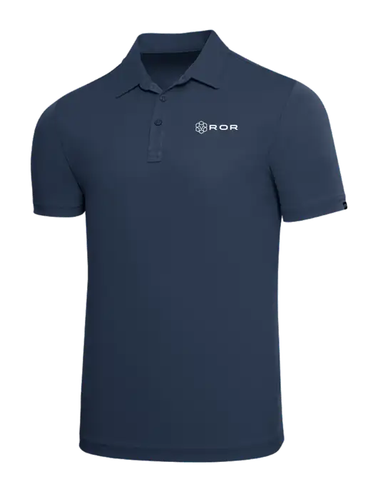 TravisMathew Navy Solid Oceanside Polo w/ROR Logo