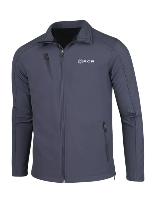 Dark Grey Welded Softshell Jacket w/ROR Logo