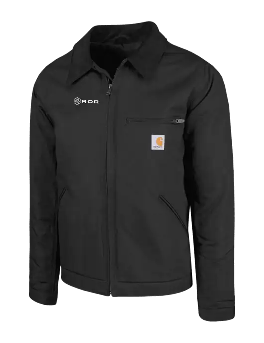 Carhartt Black Duck Detroit Jacket w/ROR Logo