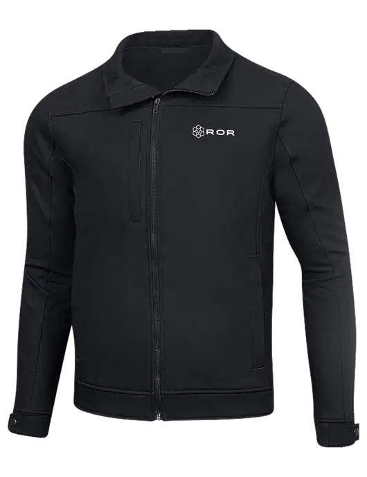 Cornerstone Charcoal Duck Bonded Soft Shell Jacket w/ROR Logo