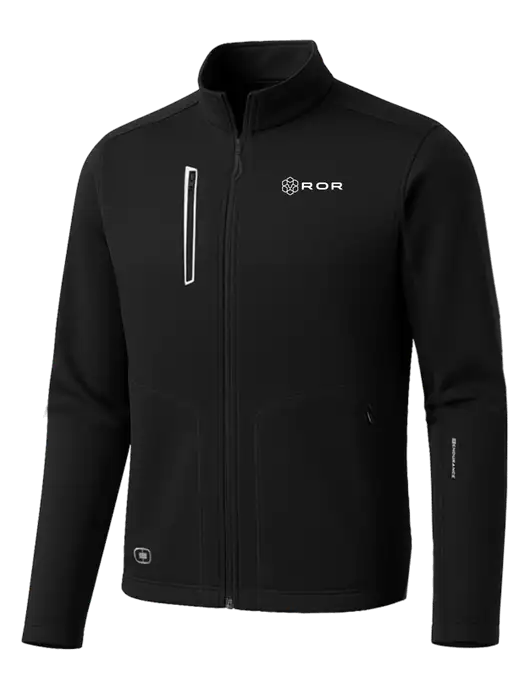 OGIO Blacktop Endurance Fulcrum Full-Zip w/ROR Logo
