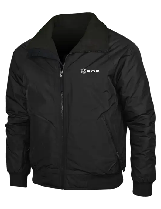 True Black/True Black Classic Challenger Jacket w/ROR Logo