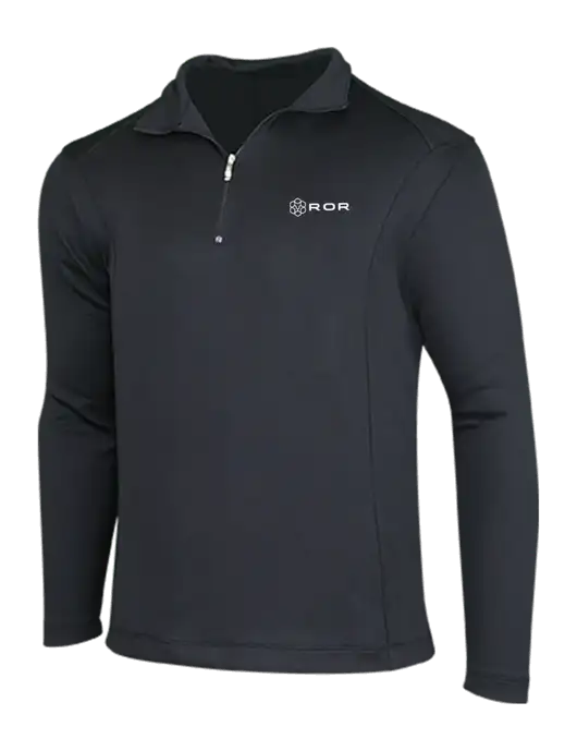 NIKE Black Sport Cover-Up w/ROR Logo