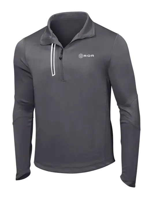 OGIO Gear Grey Endurance Fulcrum 1/4 Zip w/ROR Logo