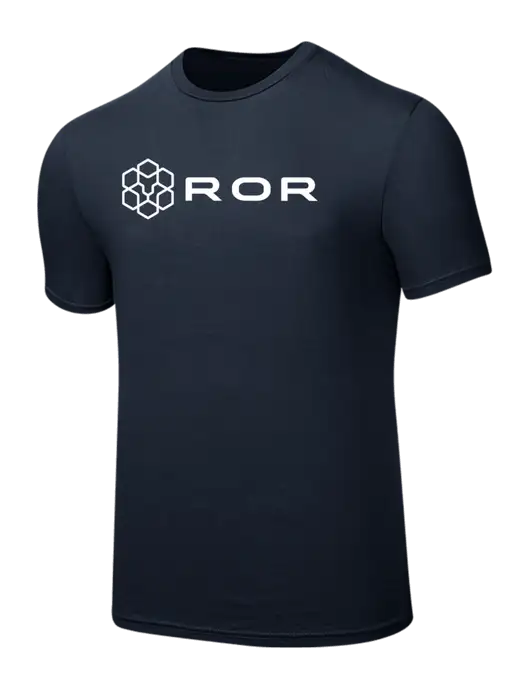 Seriously Soft Navy T-Shirt w/ROR Logo