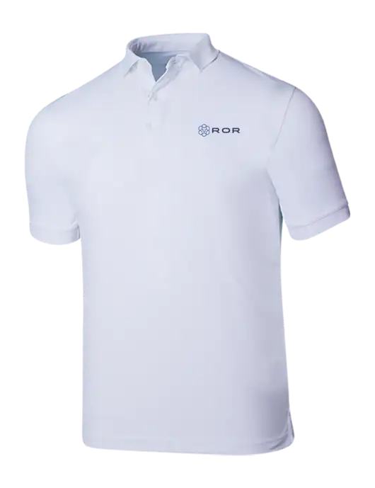 Callaway Ottoman Bright White Polo w/ROR Logo