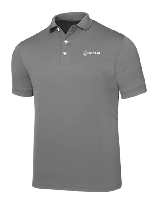 Callaway Ottoman Medium Grey Polo w/ROR Logo