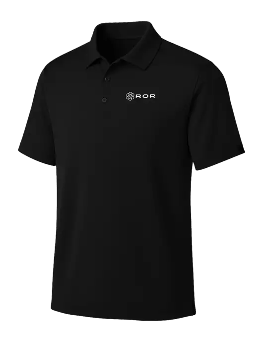 OGIO Blacktop Framework Polo w/ROR Logo