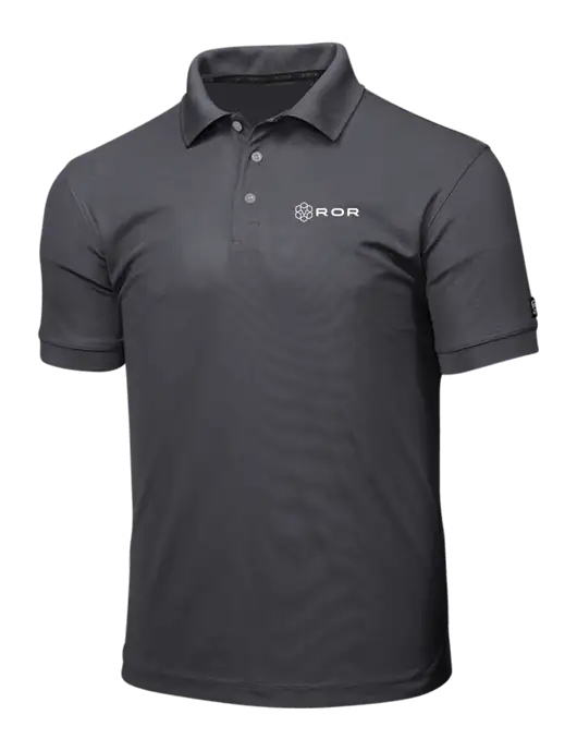 OGIO Charcoal Grey Caliber 2.0 Polo w/ROR Logo