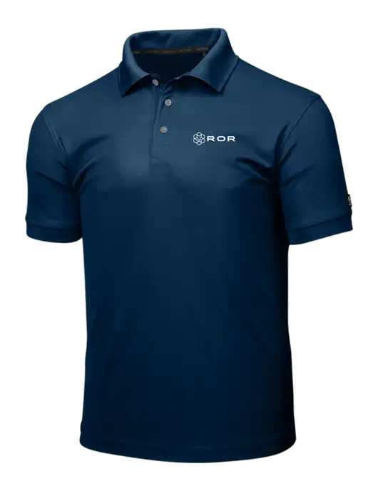 OGIO Navy Caliber 2.0 Polo w/ROR Logo