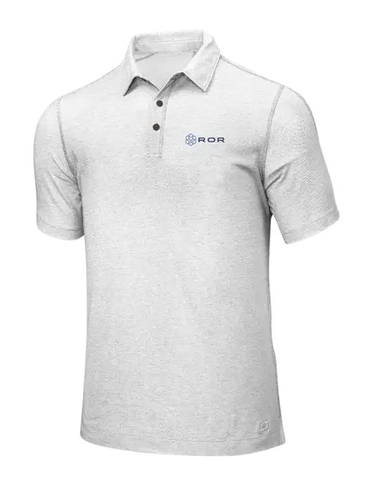 OGIO White ONYX Polo w/ROR Logo