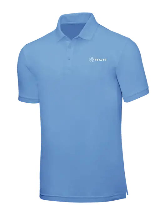 Carolina Blue Core Classic Pique w/ROR Logo