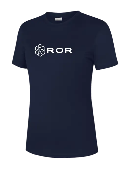 Womens Navy PosiCharge Competitor Tee w/ROR Logo