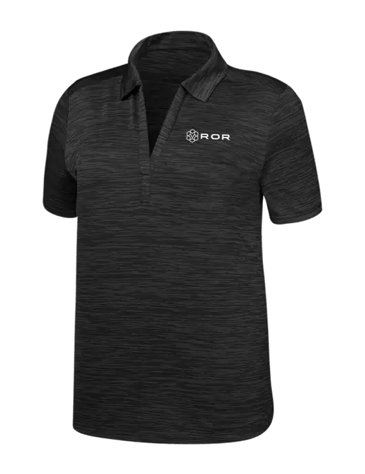 Callaway Womens Black Broken Stripe w/ROR Logo