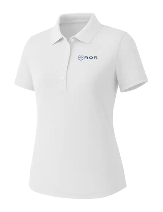 Callaway Womens Core Bright White Performance Polo w/ROR Logo