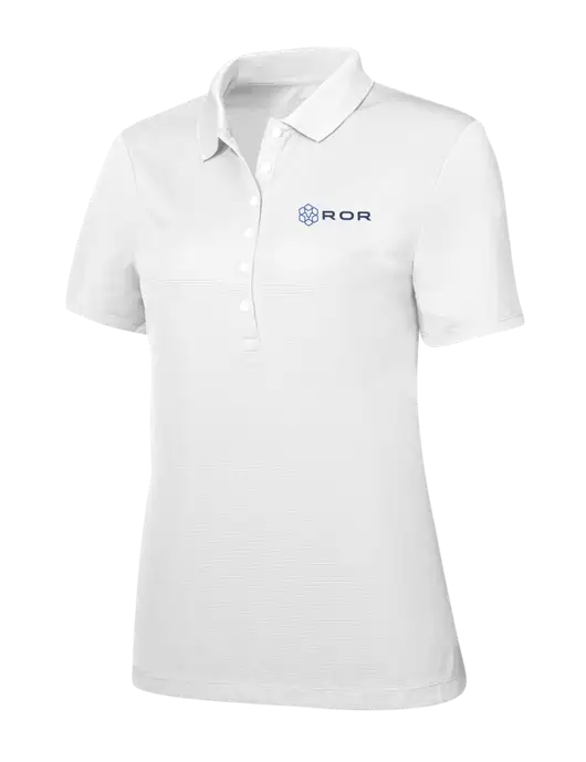 Callaway Womens Ottoman Bright White Polo w/ROR Logo