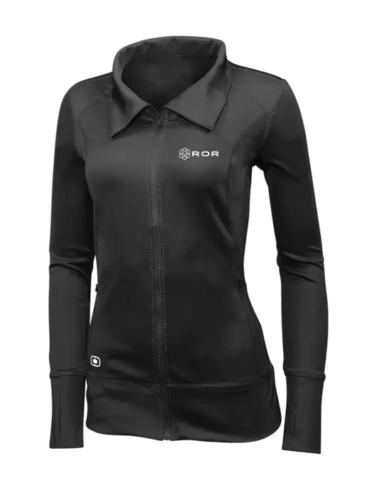 OGIO Blacktop Womens Endurance Fulcrum Full-Zip w/ROR Logo