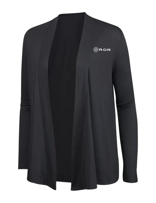 Smoke Grey Womens Concept Cardigan w/ROR Logo