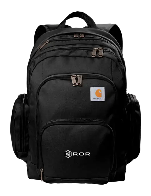 Carhartt Black Foundry Series Pro Backpack w/ROR Logo