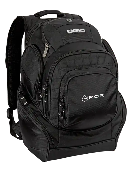 OGIO Black Mastermind Pack w/ROR Logo