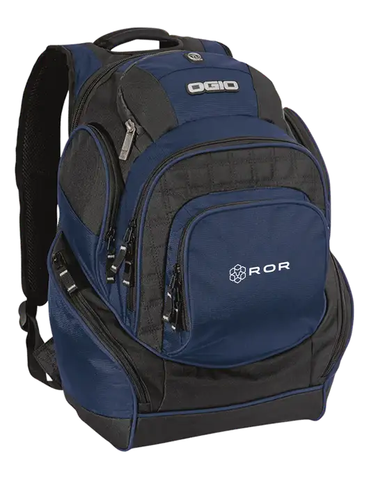 OGIO Navy Mastermind Pack w/ROR Logo
