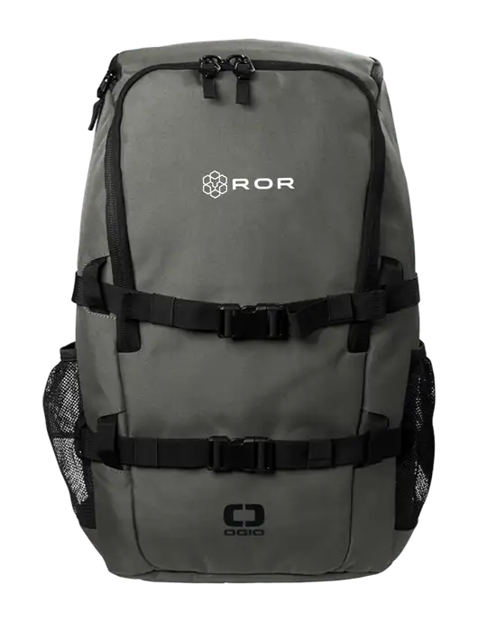 OGIO Medium Grey Street Pack w/ROR Logo
