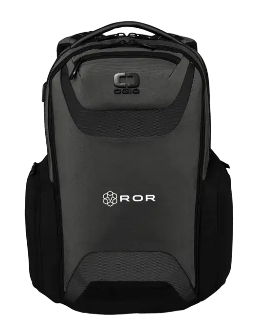 OGIO Tarmac Charcoal Connected Pack w/ROR Logo