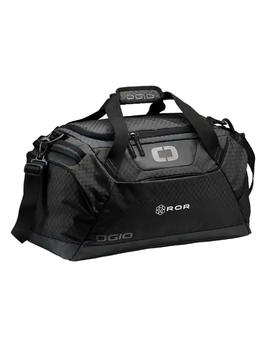 OGIO Black Catalyst Duffle
 w/ROR Logo