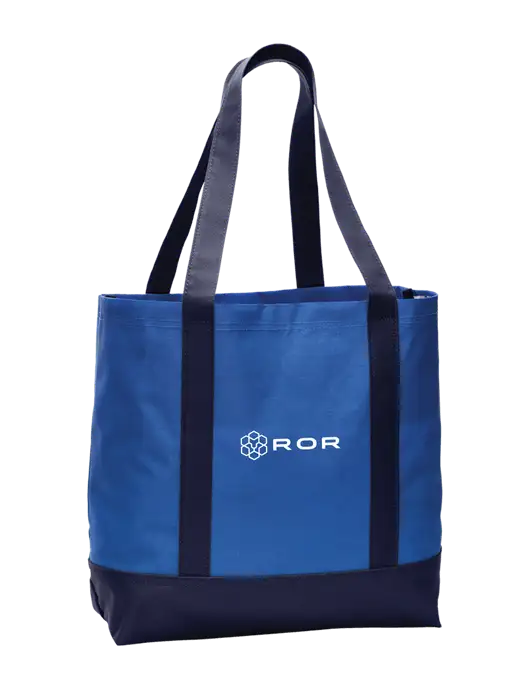 Carryall Blue/Navy Day Tote Twilight w/ROR Logo