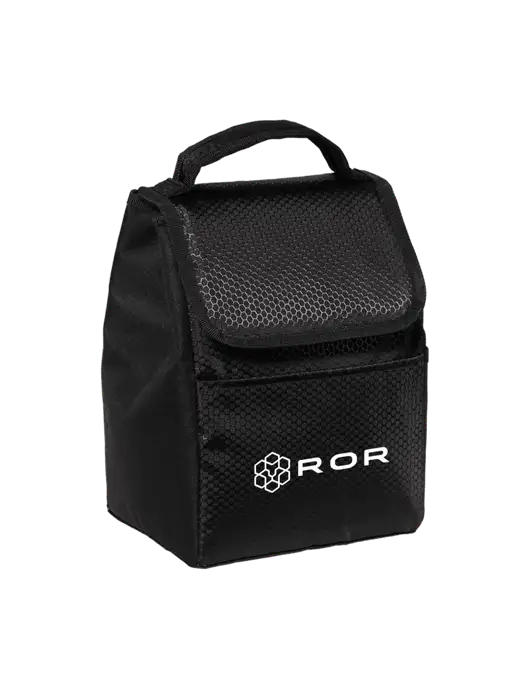 Lunch Bag Black Cooler w/ROR Logo
