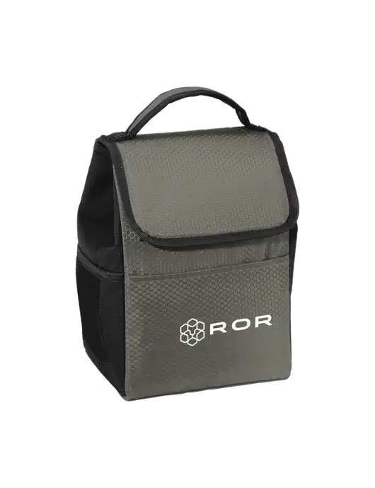 Lunch Bag Grey/Black Cooler w/ROR Logo