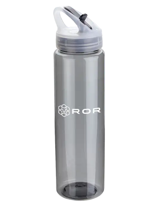 Buddy Smoke 32 oz PET Bottle with Flip Lid w/ROR Logo