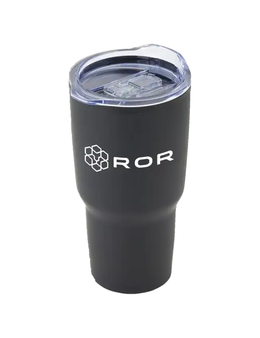 Odyssey Black 30 oz Travel Tumbler w/ROR Logo