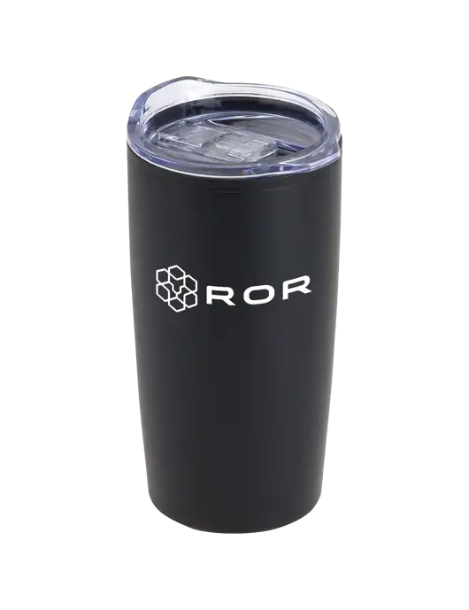 Olympus Black 20 oz Tumbler w/ROR Logo