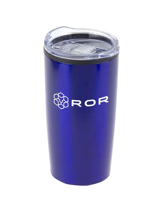Olympus Blue 20 oz Tumbler w/ROR Logo