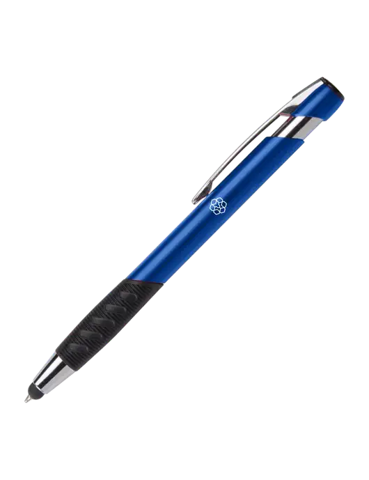 Alize Blue Stylus Black Ink Pen w/Icon Logo
