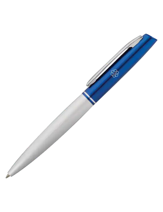 Hamlin Blue Ballpoint - Blue Ink w/Icon Logo