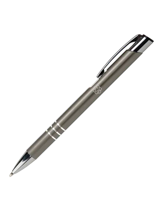 Laurent Gunmetal Pen - Black Ink w/Icon Logo
