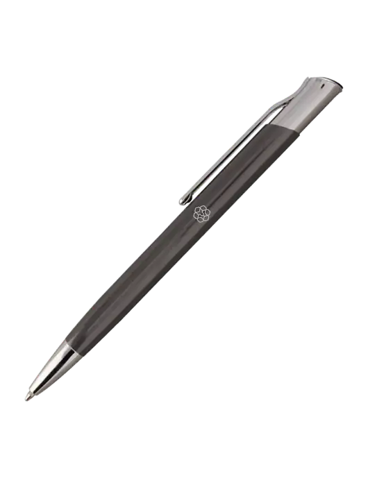 San Malo Gunmetal Pen - Black Ink w/Icon Logo