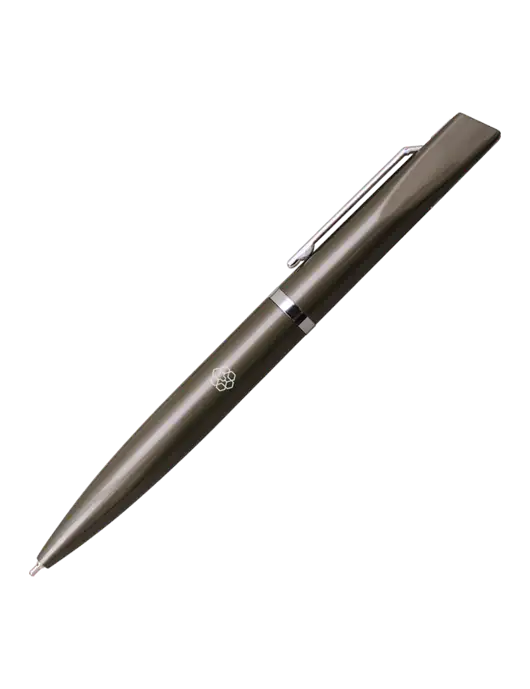 Santos Gunmetal Pen - Black Ink w/Icon Logo