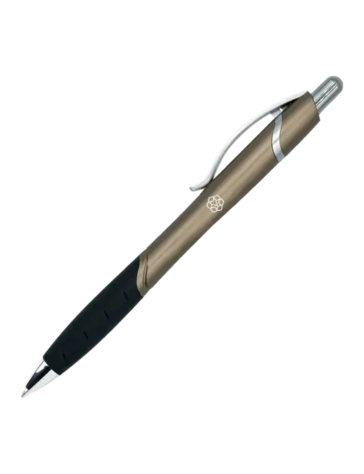 Summerhill Grey Pen - Black Ink w/Icon Logo