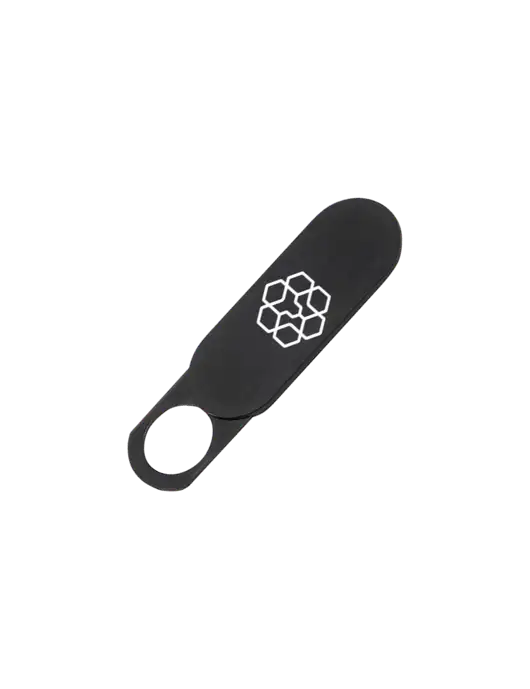 Black Web Cam Cover w/Icon Logo