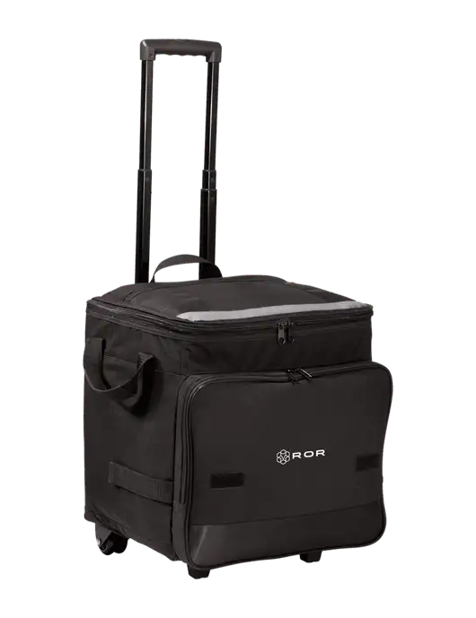 Black Rolling Cooler w/ROR Logo