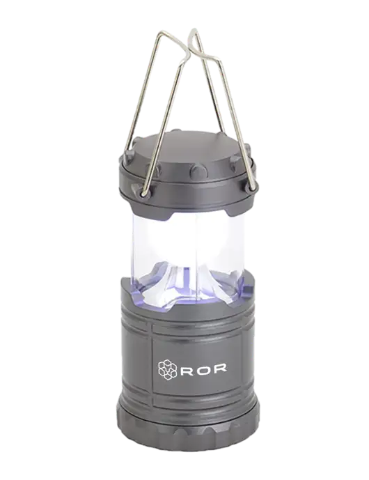 Gunmetal Mini Retro Lantern w/ROR Logo