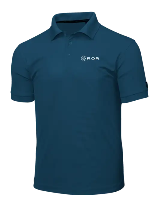 OGIO Light Navy Caliber 2.0 Polo w/ROR Logo