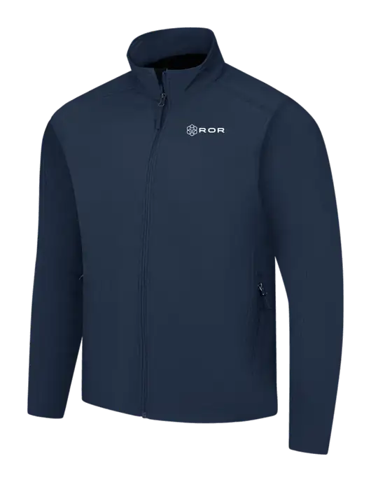 Navy Core Soft Shell Jacket w/ROR Logo