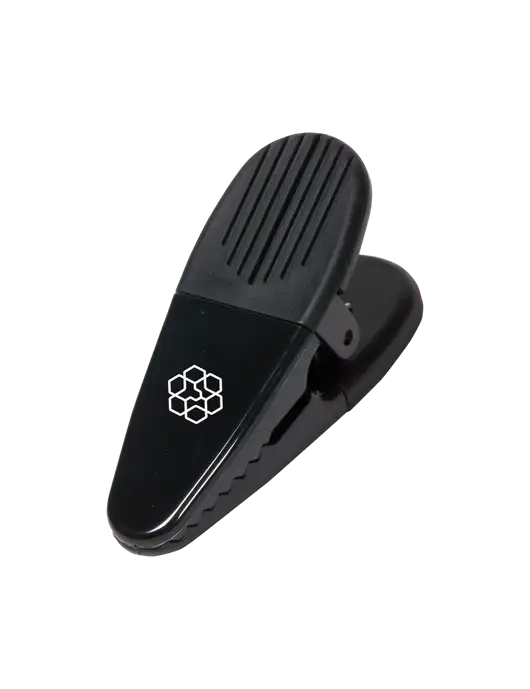 Magnetic Black Power Clip w/Icon Logo