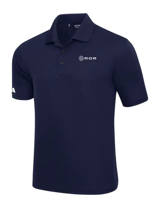 Adidas Navy Basic Sport Polo w/ROR Logo