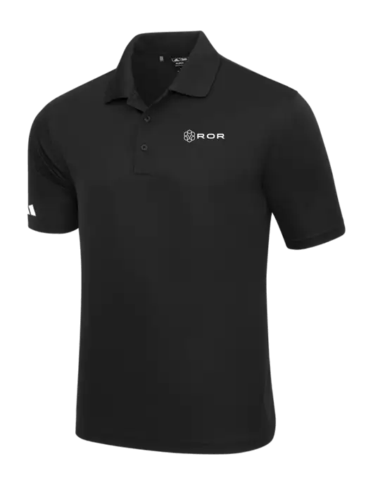 Adidas Black Basic Sport Polo w/ROR Logo