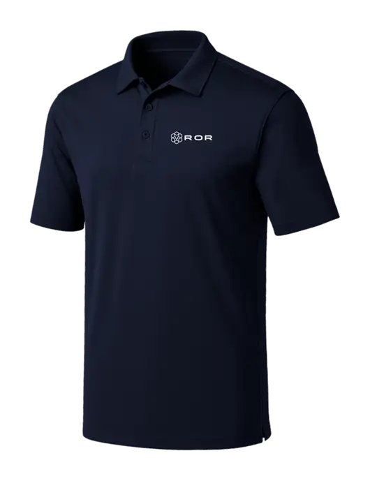 Navy Silk Touch Performance Polo w/ROR Logo